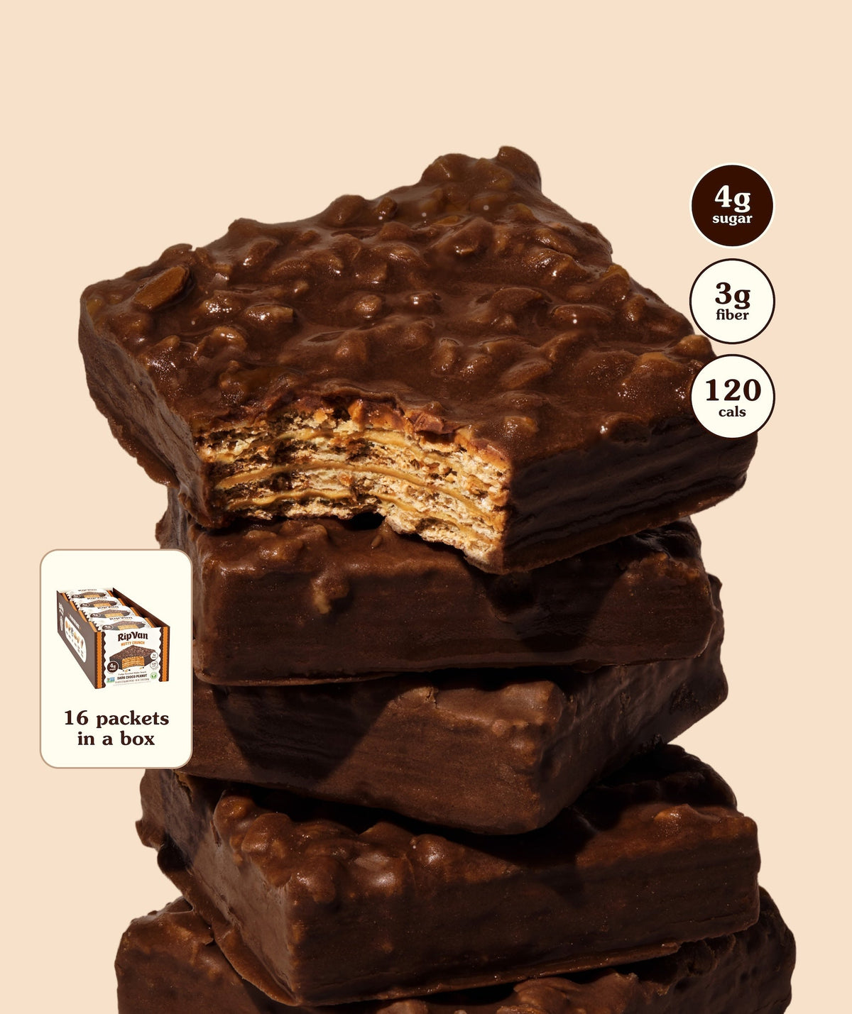 Nutty Crunch Dark Choco Peanut Butter