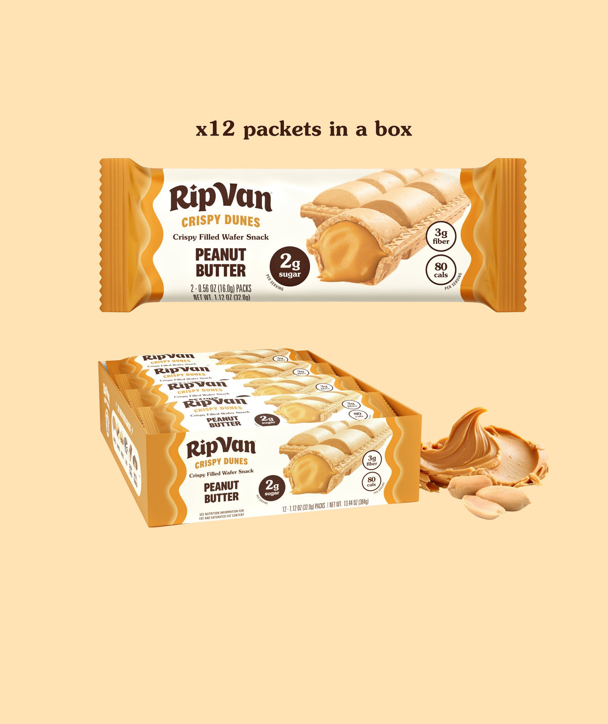 Crispy Dunes Peanut Butter