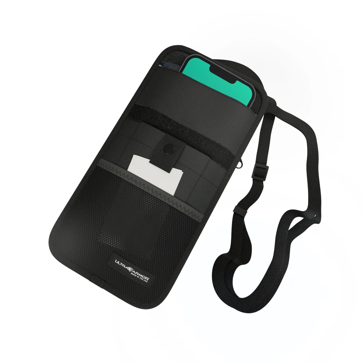 Ultra Armor ConcealShield Cell Phone Faraday Travel Bag – EMF + RFID Blocking Privacy Pouch