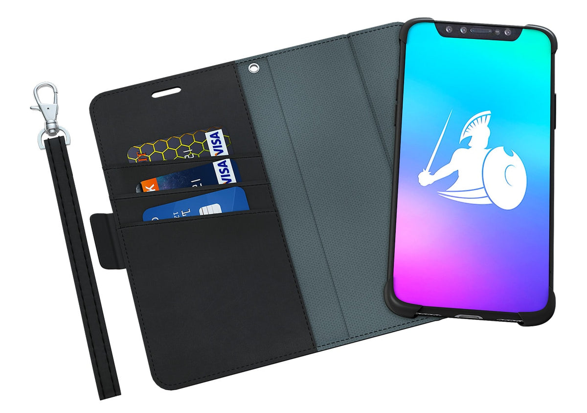 iPhone 8 / 7 / 6 / SE EMF Blocking Wallet Case with Radiation Protection