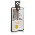 All Metal Magnetic Badge Holder - RFID Secure Badge Holder Genesis™ with BloxProx™
