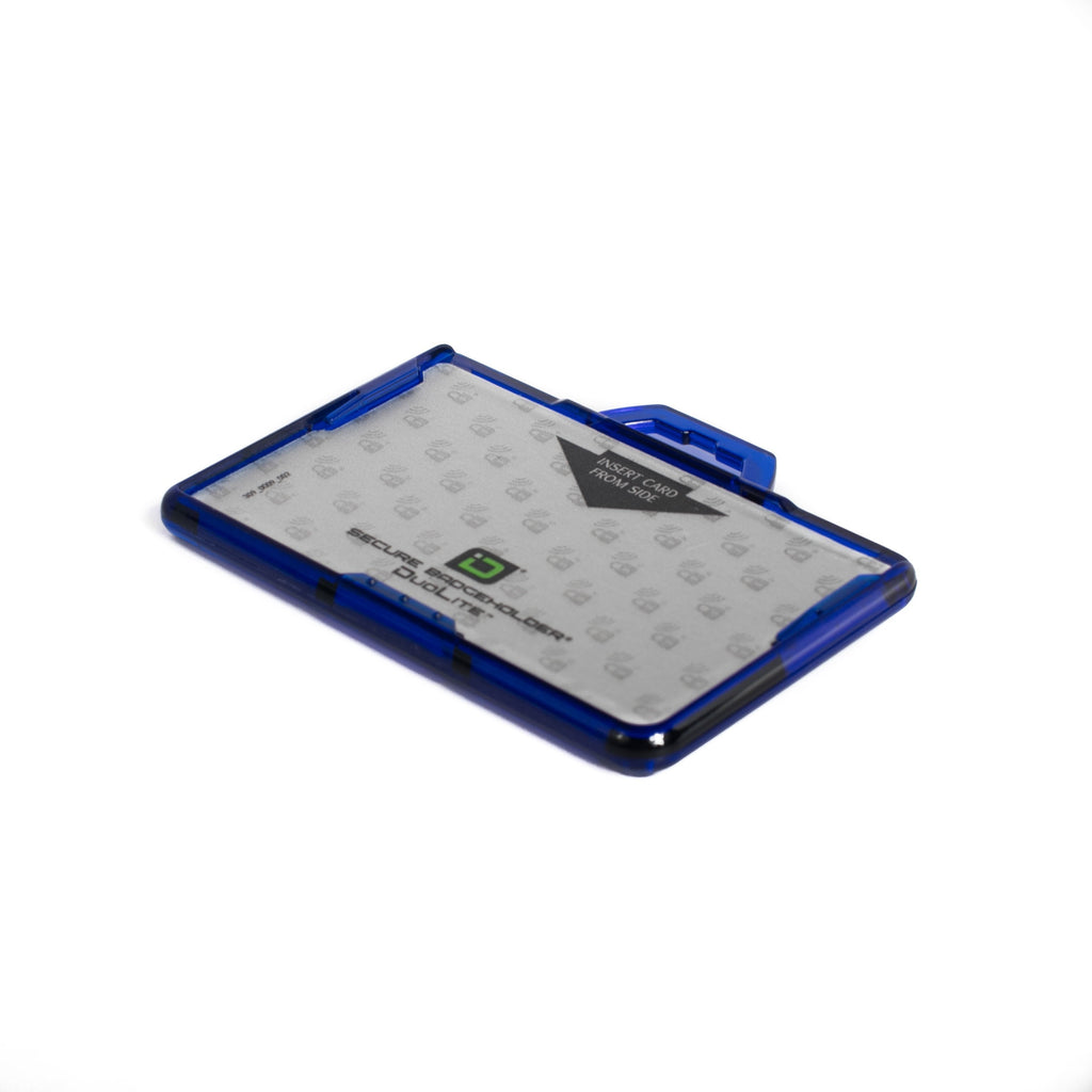 Secure Badge Holder DuoLite ® Horizontal  2 ID Card Holder